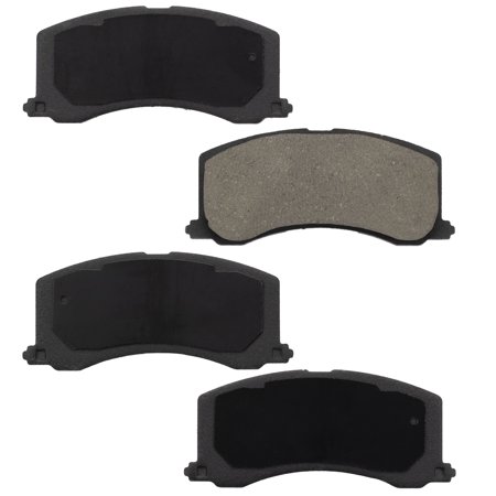 Gridiron Brakes Ceramic Front Brake Pad Set Driver and Passenger Side