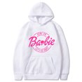 thumbnail image 1 of Barbie Let S Go Printed Pattern Ebay Plus Fleece Sweatshirt Hoodie, 1 of 2