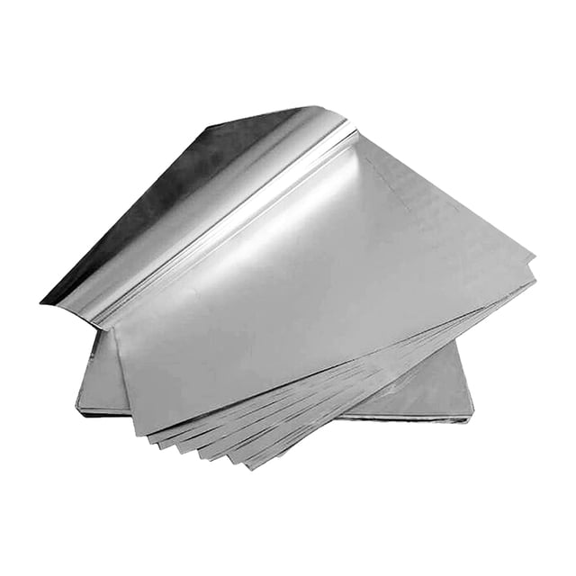 50 Papel Aluminio Desechables Antiadherentes para Cubrir Cazuelas