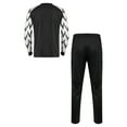 YEAHDOR Kids Boys Soccer Goalkeeper Uniform Padded Long Sleeve Jersey