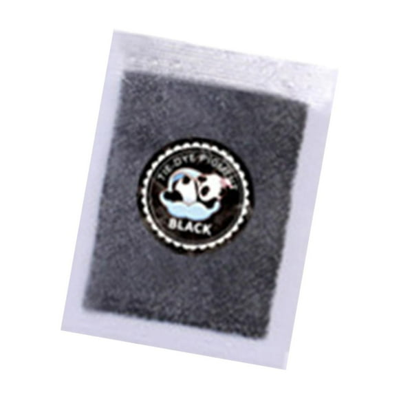 Polvo para teñir, sobre de polvo para teñir telas, pigmento para teñir ropa, recarga de tinte para teñir Negro