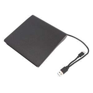 External CD Drive Enclosure, Portable External Drive Box  for Laptop 9.5mm/0.37in,12.7mm/0.5in
