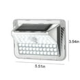 thumbnail image 2 of Jubipavy Solar Outdoor Lights Motion Sensor Solar Powered Lights 3 Modes Modern Decor For Home Garden Porch, 2 of 9