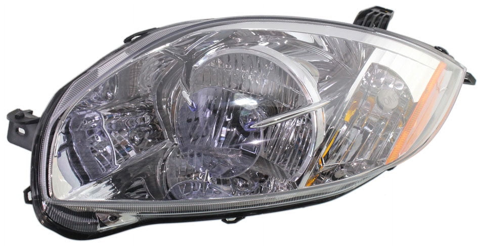 Headlight Compatible With 2008-2012 Mitsubishi Eclipse SET of 2 Left Driver and Right Passenger Side Halogen With bulb(s)