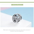 thumbnail image 6 of Lorrifal Solid 925 Sterling Silver Letter Initial B Charm Pandora European Bracelet Necklace Women Girl Jewelry Gift, 6 of 9