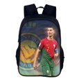 thumbnail image 1 of Soccer Star Printed Backpack Three-piece Set, Youth School Bag, Student Backpack-SinKeeU, 1 of 4