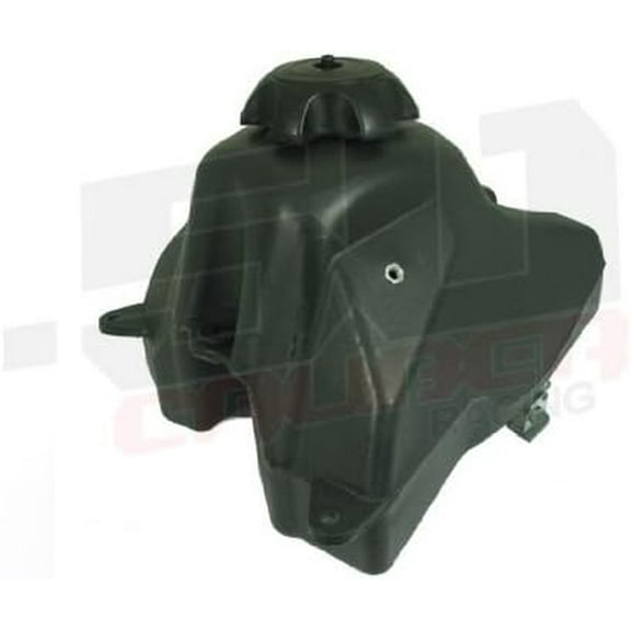 Gas Tank fits CRF50, XR50 and Chinese Pit Bikes 50cc 100cc 125cc Black Plastic with Cap and Petcock Valve Included [2304]