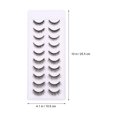 thumbnail image 4 of 10 Pairs 3D Eyelashes False Eye Lashes Makeup False Eyelashes for Cosplay, 4 of 8
