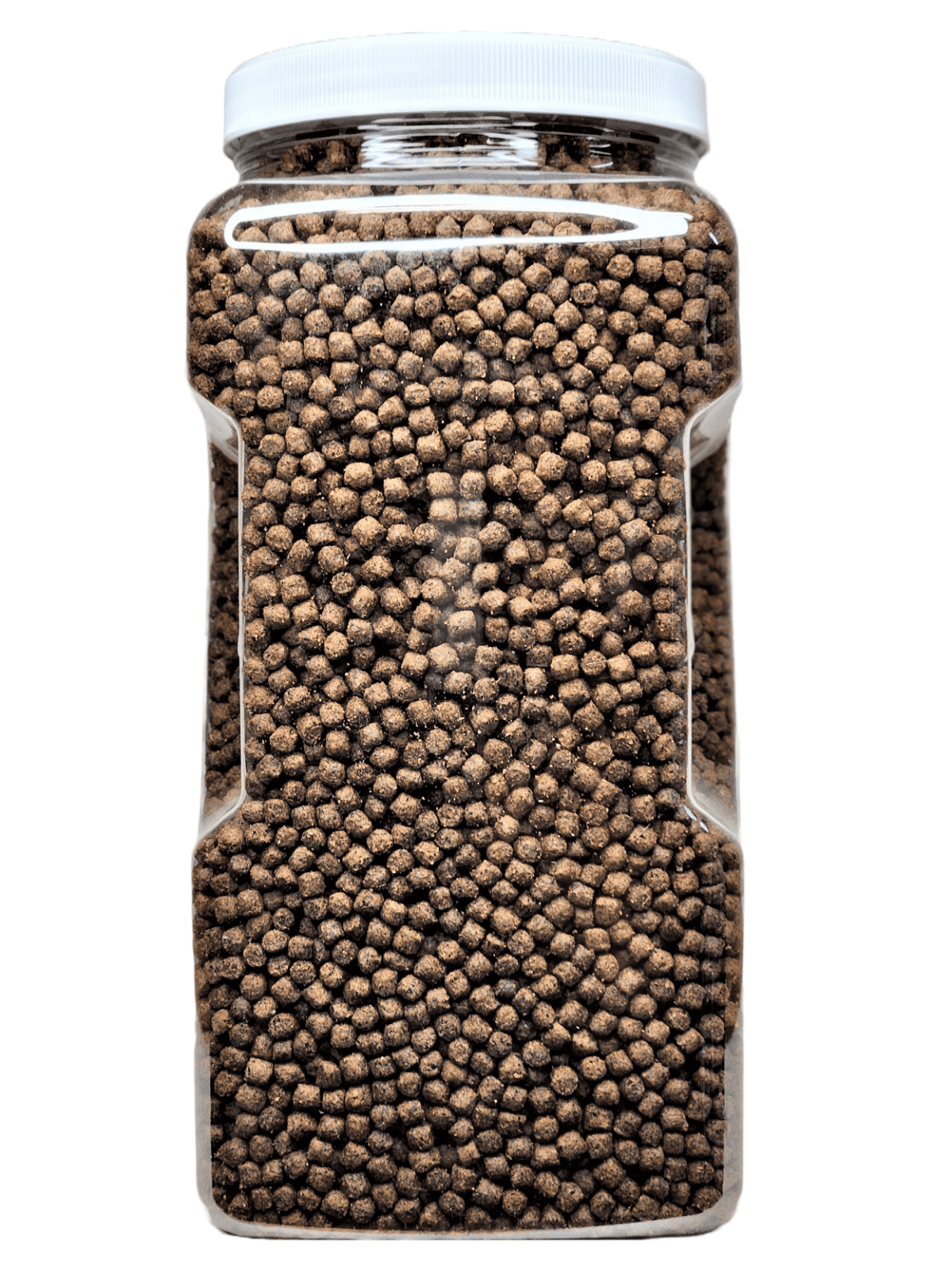 Cichlid Pellets, 45% Protein Floating 5.5mm Pellets for Larger Oscars, Central American, South American Cichlids …4-lb Lg Jar