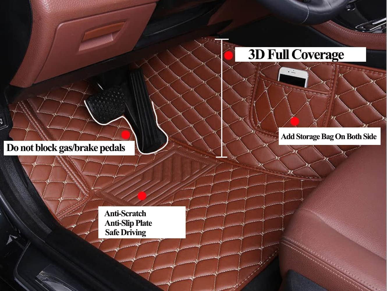 Trunk Mat for Porsche Macan Cargo Liner 3D Laser Full Coverage Cargo
