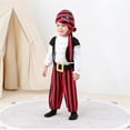 thumbnail image 7 of SJLDQY Boy Jumpsuit May's Captain S Cap Stinker Pirate Casual Soft Clothing White 2-3 Years, 7 of 7