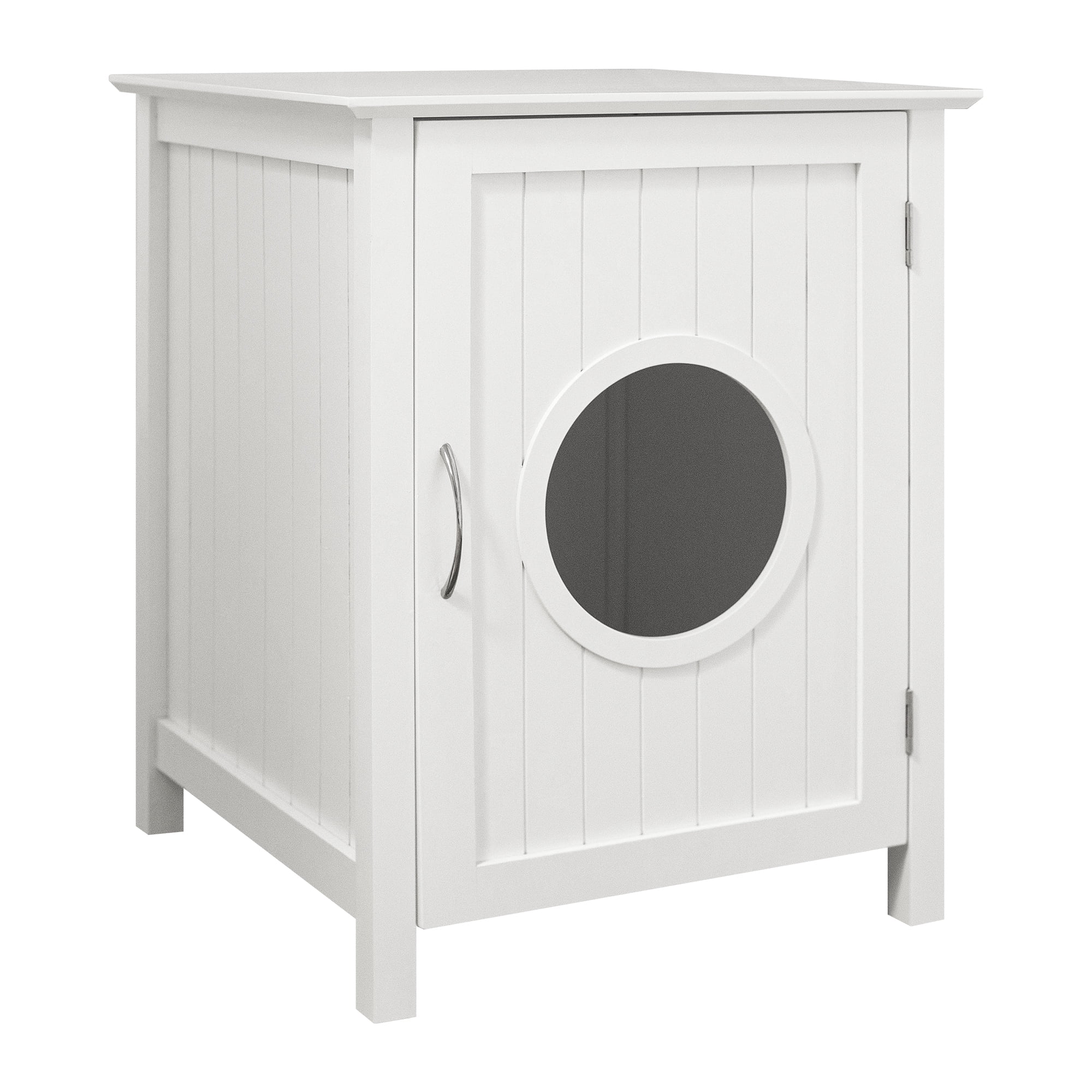 Pefilos 27" Hidden Cat Litter Boxes Enclosure Furniture with Side Entrance, Cat House Washroom Suitable for Bedroom, Living Room, Brown Pefilos 27" Hidden Cat Litter Boxes Enclosure Furniture with Side Entrance, Cat House Washroom Suitable for Bedroom, Living Room, Brown