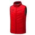 thumbnail image 4 of Meichang Unisex Heated Vest Plus Size Electric Heated Jacket 9 Heating Zones Cold Weather Rechargeable Body Warmer Gilet Heated Coat without Battery Pack Included, 4 of 5