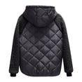 thumbnail image 4 of AherBiu Plus Size Womens Jacket Trendy Causal Full Zip Coat Winter Warm Fleece Patchwork Jackets with Hood, 4 of 4