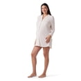 thumbnail image 2 of Ingrid & Isabel For Every Belly Women's Maternity Rib Button Down Sleepshirt, Sizes S-XXXL, 2 of 6