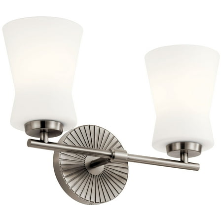 

Kichler Brianne 9 1/2 H 2-Light Classic Pewter Wall Sconce