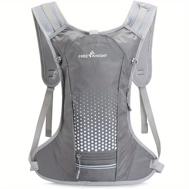 Breathable Bicycle Cycling Backpack, With Helmet Organizer Pocket, Hydration Pack For Biking Riding Running Hiking