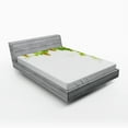 thumbnail image 1 of Ambesonne Nature Fitted Sheet, Farmer Berry Wineyard, Full Size, Green Yellow, 1 of 2