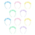 thumbnail image 3 of Diadema de cumpleaños para mujer, 10 unidades, diadema de cumpleaños brillante, diadema para niña, estética elegante Jadeshay  A, 3 of 8