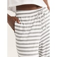thumbnail image 5 of Joyspun Women’s Sleepwear Long Knit Pajama Pants, 29'' Inseam, Sizes S-3X, 5 of 6