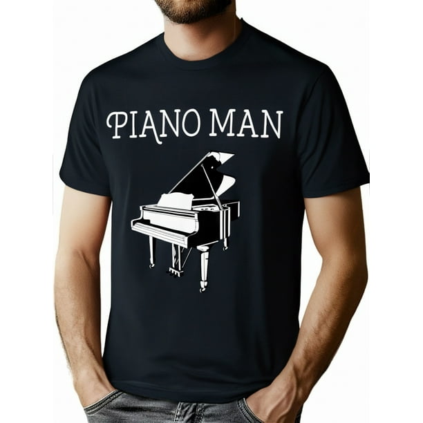 Piano Man - Piano Player Pianist Classical Music Lover T-Shirt - 220g