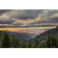 thumbnail image 2 of Art.com Sunrise view of Oconaluftee Valley, Great Smoky Mountains National Park, North Carolina Stretched Canvas Print Wall Art by Adam Jones, 24" x 16", 2 of 4