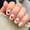 E, variant on YTTAL(Buy 2 Get 1 Free)Nude & White French Tip Short Square Press On Nails - 24PCS Reusable Fake Nails , Salon Quality Manicure Kit with Heart & V Design for Women