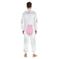 thumbnail image 7 of IAUYY Unisex Adult Onesie Pajamas Ultra-Soft Crystal-Soft Fabric, Halloween Adult Onesie Pajamas Adults,With a Zipper Plus Size Onesie Pajamas, Dot-patterned Illustration, 7 of 7