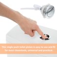 thumbnail image 4 of 1pc Closestool Tank Button Practical Toilet Push Button Single Plush Tank Button, 4 of 6