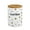 good vibes white, variant on FASHIONCRAFT 88088 White Canister Stash Jar, Good Vibes Novelty Stash Jar