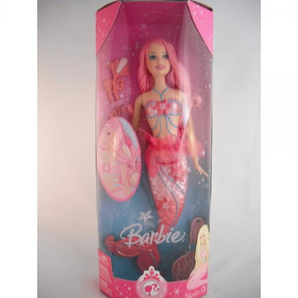 barbie mermaid pink hair