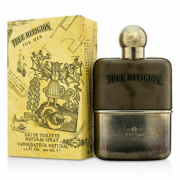True Religion 3.4 oz Eau De Toilette Spray for Men