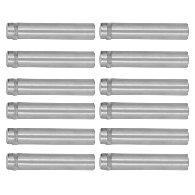 Tornillo de montaje, 12 piezas, separador de pared de acero inoxidable, tornillos separadores, solución innovadora