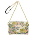 thumbnail image 2 of FORMRS Women Crossbody Purse with Chain Strap Vegan Leather Shoulder Handbag, Pink Floral Wave, 2 of 7