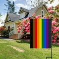 thumbnail image 3 of Inclusive Pride Rainbow LGBTQIA+ Pride Garden Double Sided Flag Home Yard Burlap Banner Decoration 12.5 x 18 Inch, 3 of 5