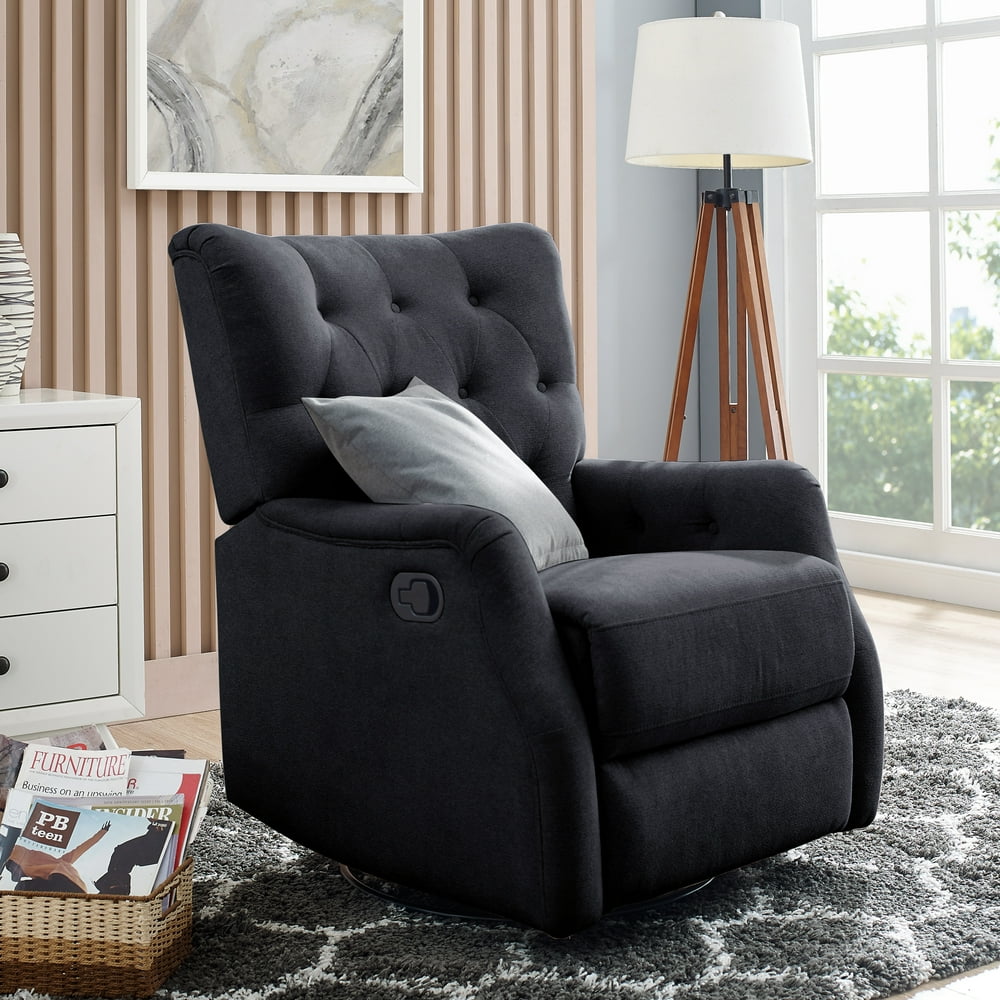 Modern Essentials Clara Swivel Reclining Glider Chair, Multiple Colors