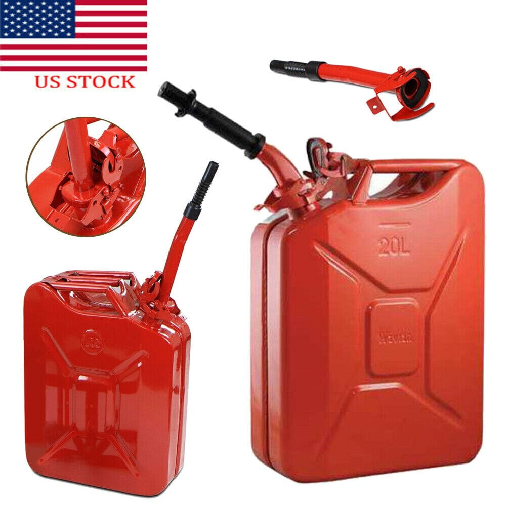 20L Fuel Cans Universal US Standard ColdRolled Plate Emergency Backup