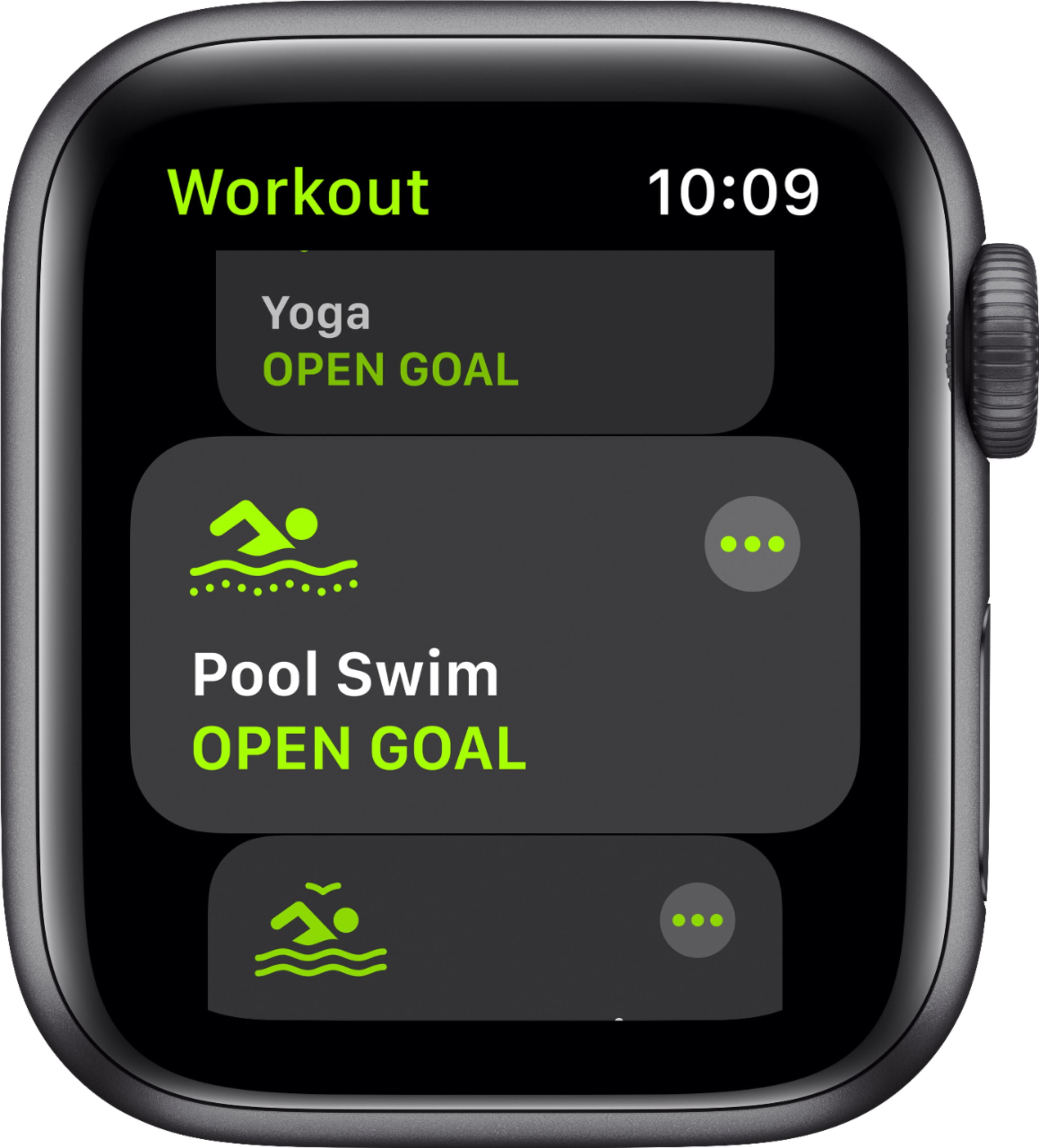 Restored Apple Watch SE GPS, 40mm Space Gray Aluminum Case with Black Sport Band - Regular (Refurbished)