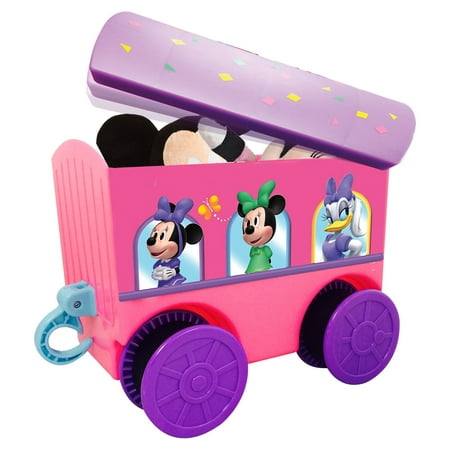 Minnie Mouse Battery Powered Train with Caboose and Tracks