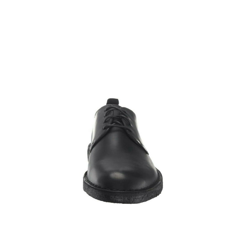 Clarks desert london black polished top