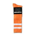 thumbnail image 4 of Unisex Child Kid Size Colored Knee High Sport Team Socks With Various Colored Stripes, 4 of 4
