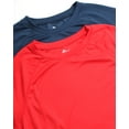 thumbnail image 7 of Kanu Surf Mens Rash Guard - 2 Pack UPF 50+ Quick Dry Long Sleeve Swim Shirts for Men (S-XXL), 7 of 7