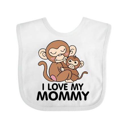 

Inktastic I Love My Mommy Gift Baby Boy or Baby Girl Bib