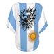thumbnail image 5 of Women's Football Graphic T-Shirt, Women's V Neck Short Sleeve Soccer Fan T Shirt with Names Print Casual for Soccer Tournament 2026 Sky Blue Size: XL, 5 of 5