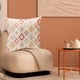 thumbnail image 4 of Flower Yarn Dyed Pillowcase Fabric Sofa Cushion Cover Living Room Office Nap Cushion Cover, 4 of 6