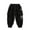 Black, variant on KYAIGUO Kids Toddler Spring Fall Sweatpants Active Pants for Boys,Baby Fleece Jogger Pants Cute Casual double layered plush Elastic Waist Spring Fall Trousers for 1-7Years