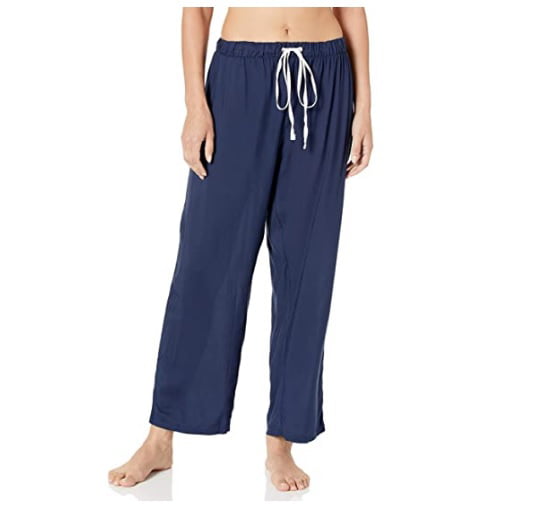 Splendid Womens Open Leg Crop Pajama Pant Pj