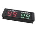 thumbnail image 1 of Tableau de Score Portable Électronique 1.5 Pouces 4 Chiffres Rouge et Vert pour Volleyball Basketball Soccer avec Télécommande Sans Fil Adapté aux Réglages Intérieurs, 1 of 7