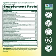 MegaFood Mens 40+ Advanced Multivitamin - Choline, Zinc Vitamin B, C & D3 - 60 Servings