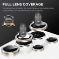 thumbnail image 3 of 2packs for Samsung Galaxy S24 Ultra Camera Lens Protector, 9H Tempered Glass Anti-Scratch Metal Ring Camera Screen Protector, 3 of 5